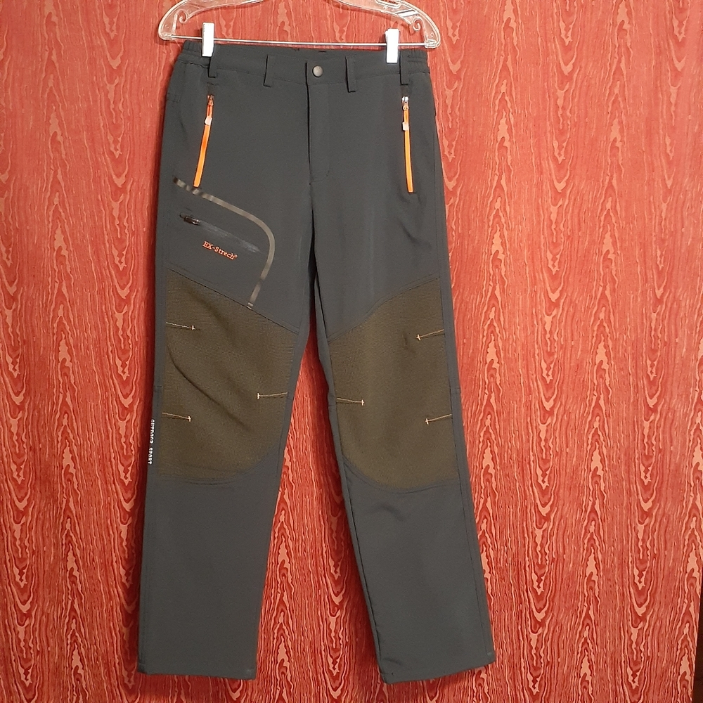 OUTDOOR SPORT CHARGING PANTS GRAY AND ORANGE NWOT